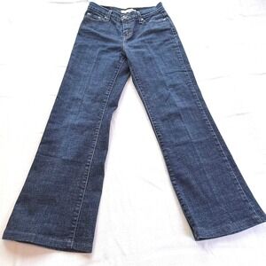 Levi's Perfectly Slimming Boot Cut 512 Jeans Dark Wash Size 4 Medium